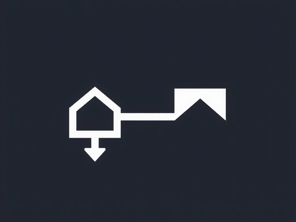 Simbol abstract de interconectare și separare a elementelor